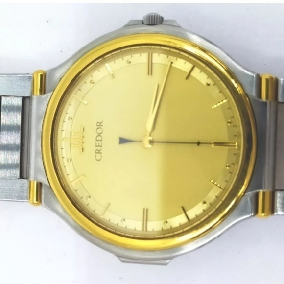 Seiko Credor 22k Bezel Watch - Picture 7 of 11